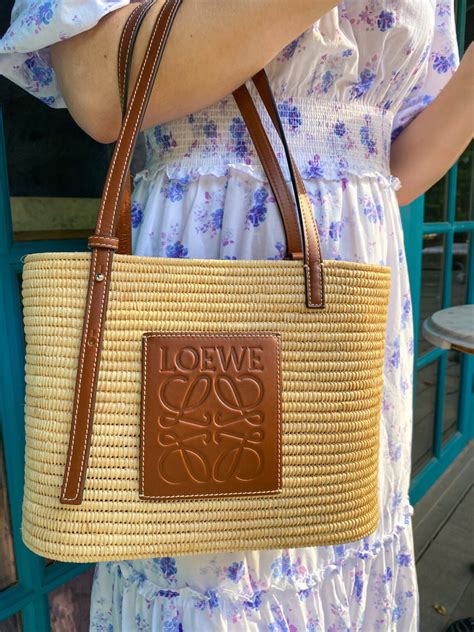 raffia tote bag review